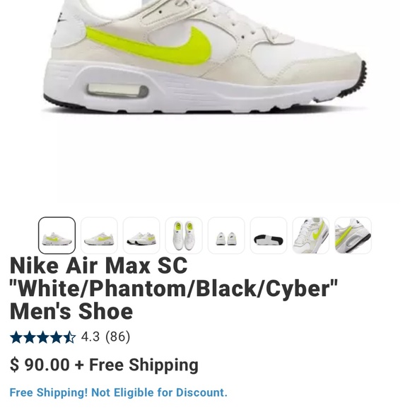 Men’s nike air max sc size 11 - Picture 2 of 3